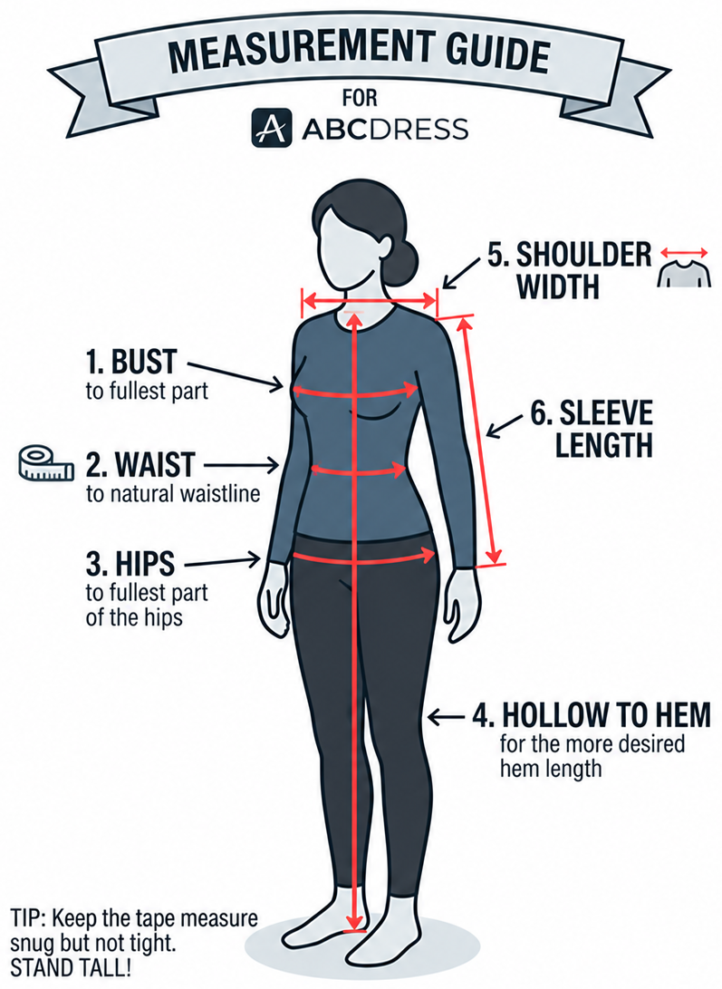 ABCDRESS measurement guide